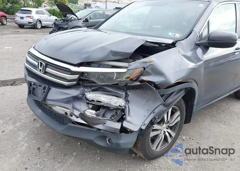 2016 Honda Pilot Ex-L from USA, damaged, VIN 5FNYF6H51GB090985
